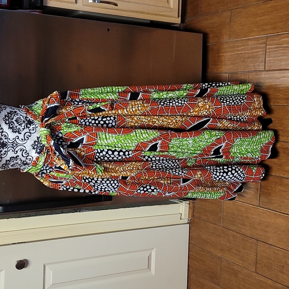 NEW Tribal Print Dress/Skirt - Picture 6 of 13